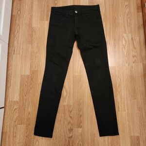 American Eagle Outfitters Jeggings Skinny Leg Stretch Jeans Black 6
